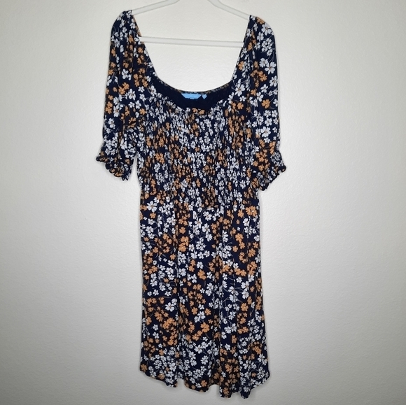 Draper James Fall Field Flowers Jo Dee Dress 2X - Picture 4 of 8